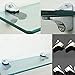 2013newestseller 2pcs Adjustable Metal Shelf Holder Bracket Support for Glass Wood Shelves