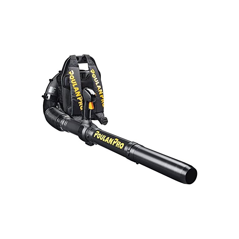 Poulan Pro 967087101 PR48BT 48cc Backpack Blower, Pack of 1, Black