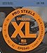 D'Addario Guitar Strings - ProSteels Electric Guitar Strings - Round Wound - Brighter, Crunchier, Increased Sustain - EPS540 - Light Top/Heavy Bottom, 10-52