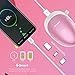 Pisen Rechargeable Hand Warmer 7500mAh Portable Charger Power Bank Battery Pack (Pink)