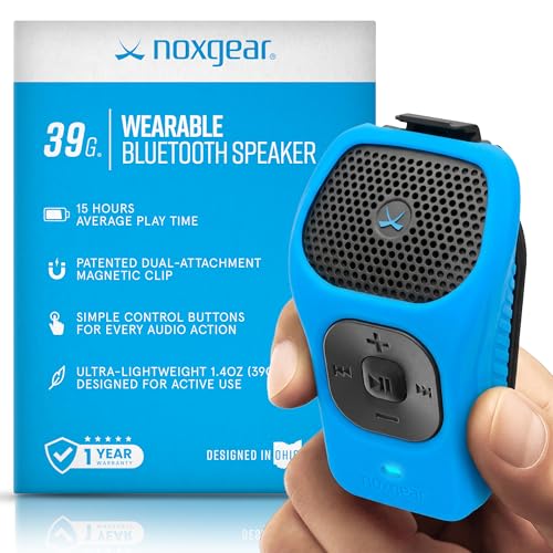 Noxgear Wearable Bluetooth Speaker Magnetic Mini