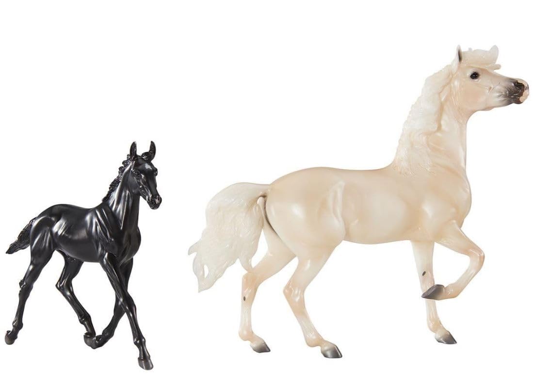 Breyer Horses Traditional Series Encore & Tor | 2 Horse Set | Horse Toy Model | 1:9 Scale | Model #1840, Various