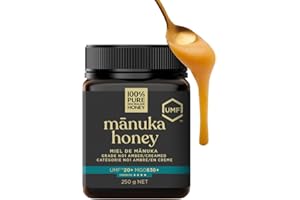 Manuka Honey New Zealand 100% Pure UMF 20+ MGO 829+ Raw & Unfiltered Certified Award Winning Silky Smooth Taste & Texture 250