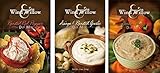 Wind & Willow Dip Mix Variety Pack - Asiago & Roasted Garlic, Blue Buffalo, and Roasted Red Pepper