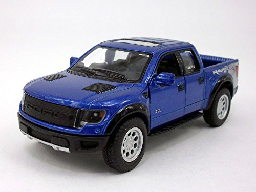 Ford F-150 SVT Raptor 1/46 Scale Diecast Metal Model - BLUE SOLID