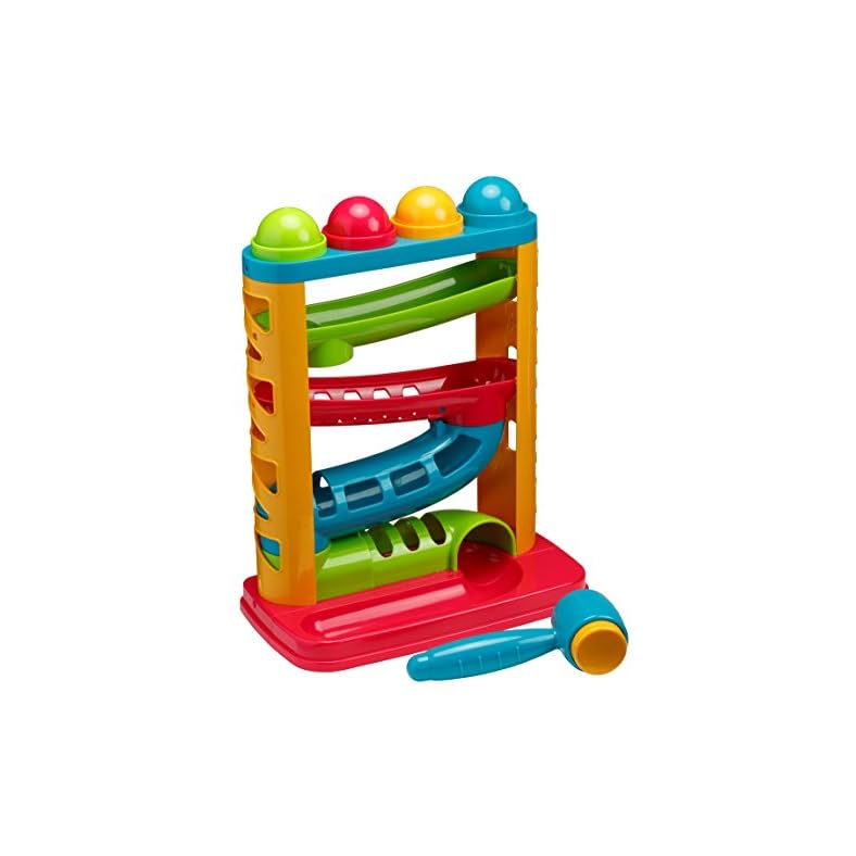 Durable Pound A Ball Toys for Toddler, Stacking, Learning, Active, Early Developmental Hammer Montessori Toys, Fun Gifts…