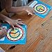 ZazzyKid Time Learning Analog Clock for Kids - Pack of 5 (7 x 8 Inches) with 5 Erasable Markers: Teach Children to Tell The Time