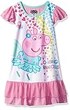 Peppa Pig Toddler Girls' Chasing Rainbows' Dorm, Pink, 4T