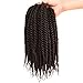 Micro Crochet Braids Children Crochet Twist Synthetic Hair Extension 10 inch Senegalese Mambo Twist (1 Pack) (4)