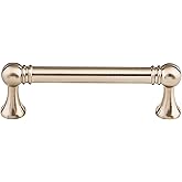 Top Knobs TK802BSN Serene Collection 3-3/4" Kara Pull, Brushed Satin Nickel