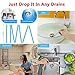 Drain Cleaner Sticks, Sink Cleaner Stick& Deodorizer Sticks As Seen on TV. Keep Kitchen Bathroom and Utility Drains Clear (4pack Blue)