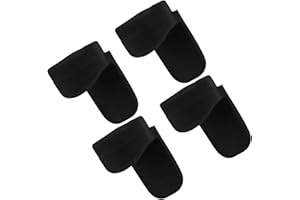 KsngTixe 4pcs Silicone Clarinet Thumb Rest Cushions - Soft Durable Finger Support Pads for Clarinet & Oboe Players, Comfortab