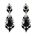 Miraculous Garden Women's Silver Gold Rose Gold Tone Plated Crystal Rhinestone Drop Earrings for Mother's Day