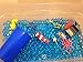 Create fun Ocean Sensory table with 8oz Blue Cosmo Beads Water Beads and Growing Sea Life Characters