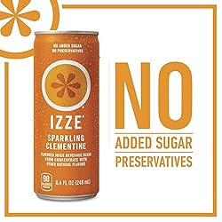 IZZE Sparkling Juice, Clementine, 8.4 fl oz
