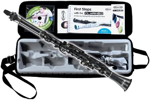 Nuvo Clarineo NCSTBK C Clarinet - Black with Silver