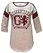 Harry Potter Gryffindor Raglan Athletic Tee Shirt (Large) Heather Grey