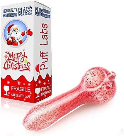 SZZX Pipe 4 inch Long,2018 Hand Newest Style Available Collection Art Glass(Red Dot Sky)