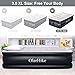 Twin Air Mattress with Built-in Pump XL Size for Guests, Inflatable Double High Elevated Airbed with Comfortable Top, Raised 18″ Real Air Mattresses as Camping Bed, Inflated Size – 78x40x18 INCHthumb 3