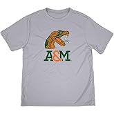 Official NCAA Collegiate Youth Kids for Boys & Girls Sport Active T-Shirt Primary Logo Athletic Heather Collection