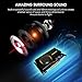 Gaming Headset, ELEGIANT PC Gaming Headphones Over-ear Wired Stereo Bass Surround Lightweight Earphones with Mic Volume Control for PS4 PlayStation /Xbox One/Computer/Tablet/Laptop/Mobilephone- Black