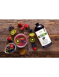 Viva Naturals Aceite puro de coco (32 oz líq.), sin OMG, sin gluten, vegano y aprobado para dieta...