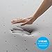 Lucid 3 Inch Mattress Topper Twin – Memory Foam – Bamboo Charcoal Infusion – Cooling Ventilation – Hypoallergenic – CertiPur Certified Foam, White and Grey