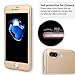 iPhone 7 Plus Case, Coocolor [Perfect Fit] 360 Degree All-around Ultra Thin Full Body Coverage Protection Dual Layer Hard Slim Case + Tempered Glass Screen Protector For iPhone 7 Plus-Gold