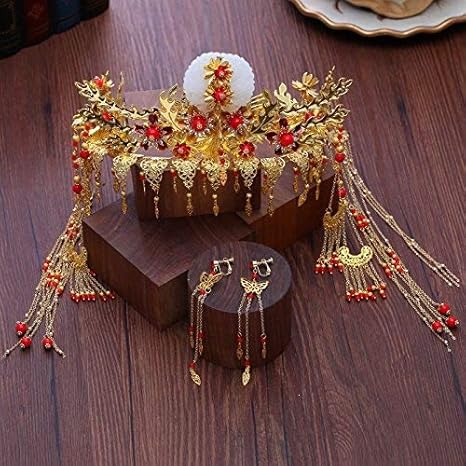 Sports Apparel Gtvernh The Bride Married Crown The Golden Crown