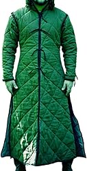 Gambeson Coat Medieval Thick Padded Full Length