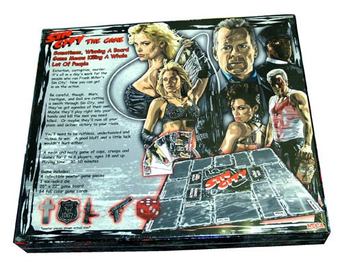 Sin City Frank Miller Comic Book Movie Board Game