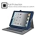 Fintie Case for iPad 4th Generation/iPad 3rd Gen (2012 Model), iPad 2 (2011 Model) 9.7 inch Tablet - [Corner Protection] Multi-Angle Viewing Smart Cover w/Pocket Auto Sleep/Wake, Navy
