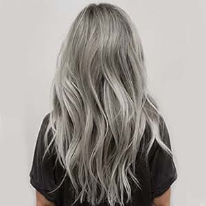 Tinte de pelo unisex de 100 ml, color gris ahumado, color crema, estilo