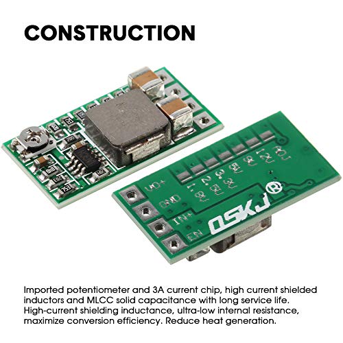 5V Regulator Module Mini Voltage Reducer Adjustable Direct Current 4.5