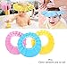 Baby Kids Soft Shampoo Bath Shower Cap Hat Waterproof Shield for Children Blue (Pink)