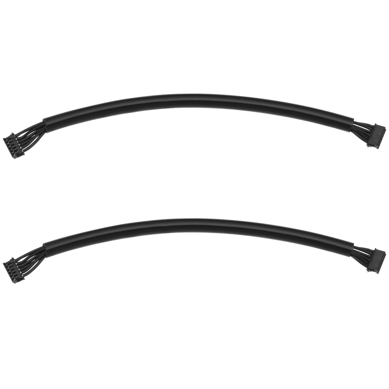 VGOL 2Pcs Brushless Motor Sensor Black Cable 150mm Cable Length 1.25 Terminal Double Head 6p Suitable For Mini RC Helicopter LED Light Strip RC Drift Car Model