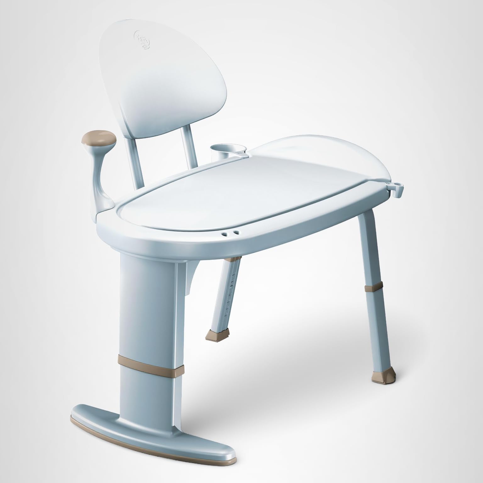 Moen Home Care Bath Safety Tub Transfer Bench, Shower Chair for Elderly and Disabled with Adjustable Height, Handicap Accessories for Daily Living, DN7105