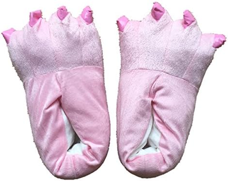 YESBORUnisex Plush Paw Claw House Slippers Animal Costume Shoes