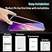 ESR Screen Protector Compatible with The （2-Pack Tempered Glass [Full Screen Coverage] [Not Compatible with in-Display Fingerprint Sensor] for The Samsung Galaxy S10