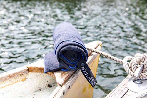 Aquis Adventure Sports Towel, Large, Seafoam - Thumbnail 6
