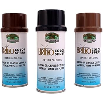 JWONG Moneysworth & Best Brillo Color Spray Leather Coloring 017 WHITE 4.5 OZ