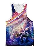 INTO THE AM Lost Gravity Premium All Over Print Tank Top (X-Large)