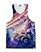 INTO THE AM Lost Gravity Premium All Over Print Tank Top (Medium)