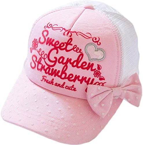 ベビー 帽子 キッズ ハット 女の子 キャップ 野球帽 ボールキャップ リボン 日よけ 紫外線対策 B07w79qzxk 549円