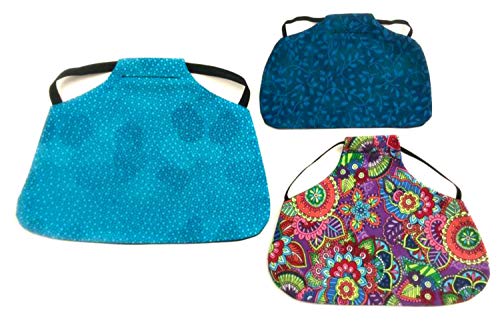 Twisted 2 Perfection Standard Size Chicken Saddles Hen Aprons ((1) Large Size (Rooster/Larger Breed), (1) Standard Size (1) Silkie/Junior Hen Size Set (3) Grab Bag Patterns Vary)