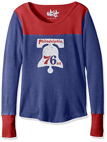 Touch by Alyssa Milano NBA Philadelphia 76ers Blindside Thermal, Large, Royal