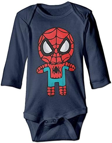 The Cutest Cartoon Spiderman Baby Bodysuits