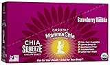 Mamma Chia Squeeze Packs - Strawberry Banana - 3.5 OZ - 16 pk