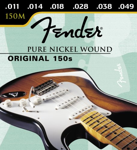 Fender 150M Pure Nickel Ball End 11-49, Electric Guitar Strings