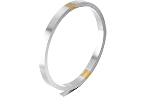 MECCANIXITY Pure Nickel Strip 0.2mm x 8mm x 5M Battery Soldering Tab Nickel Solder Tab for Battery Pack and Spot Welding 1 Pc